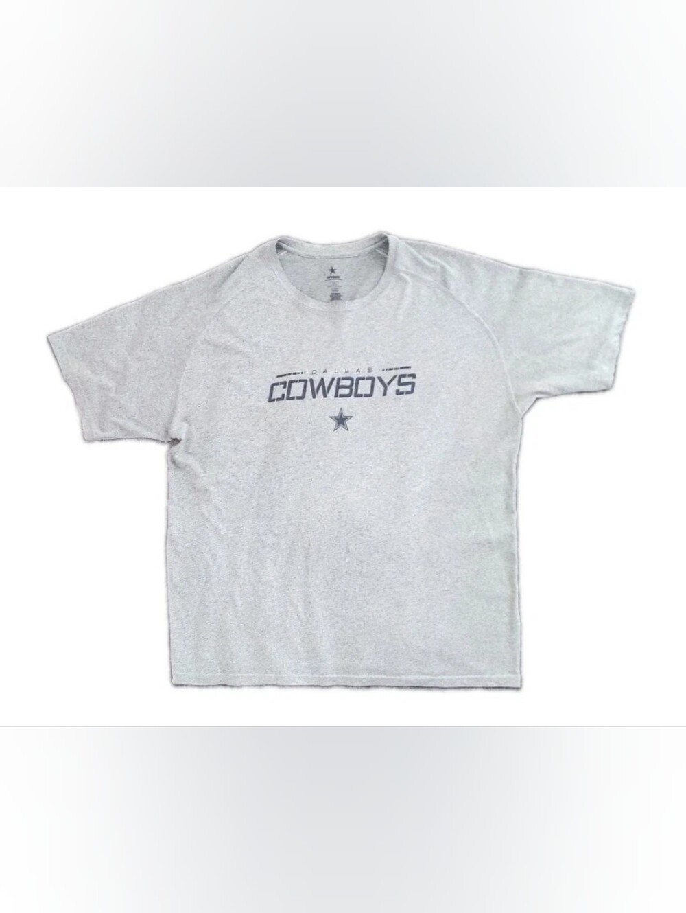 Dallas Cowboys Men's Sz XXL T Shirt Gray Short Sleeves NFL Football Sports Tee